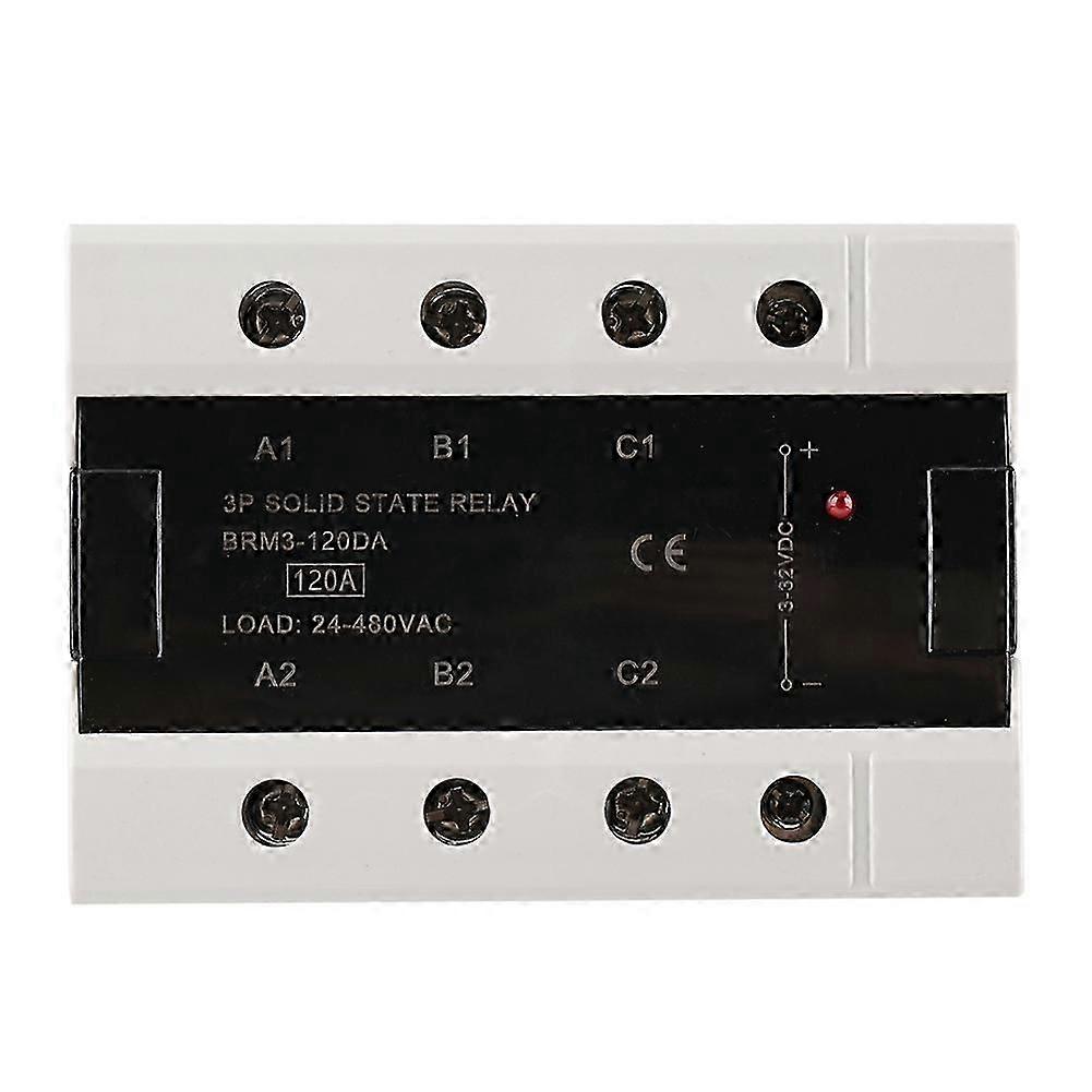 Load 24-480VAC Three Phase Solid State Relay (BRM3-120DA)