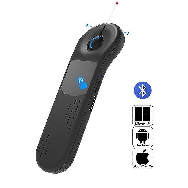 Bluetooth air Mouse+2.4G Remote control scrolling Tiktok Instagram YouTube air Mouse with Touchpad for Android &iOS,Cursor Control,Video Scr