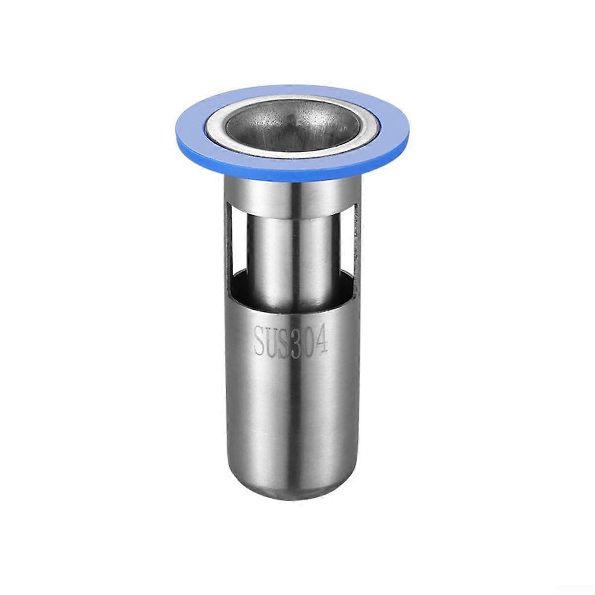 Stainless Steel Floor Drain Core Odour Stopper D3255 10Cm Backflow Preventer Insert Odour Proof Floor Drain