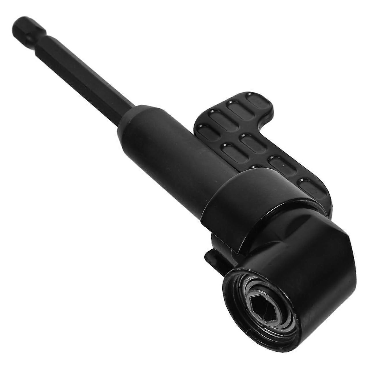 Right Angle Drill Adapter 105 Degree Attachment with Quick Connect for Tight Spaces and Corner Tasks