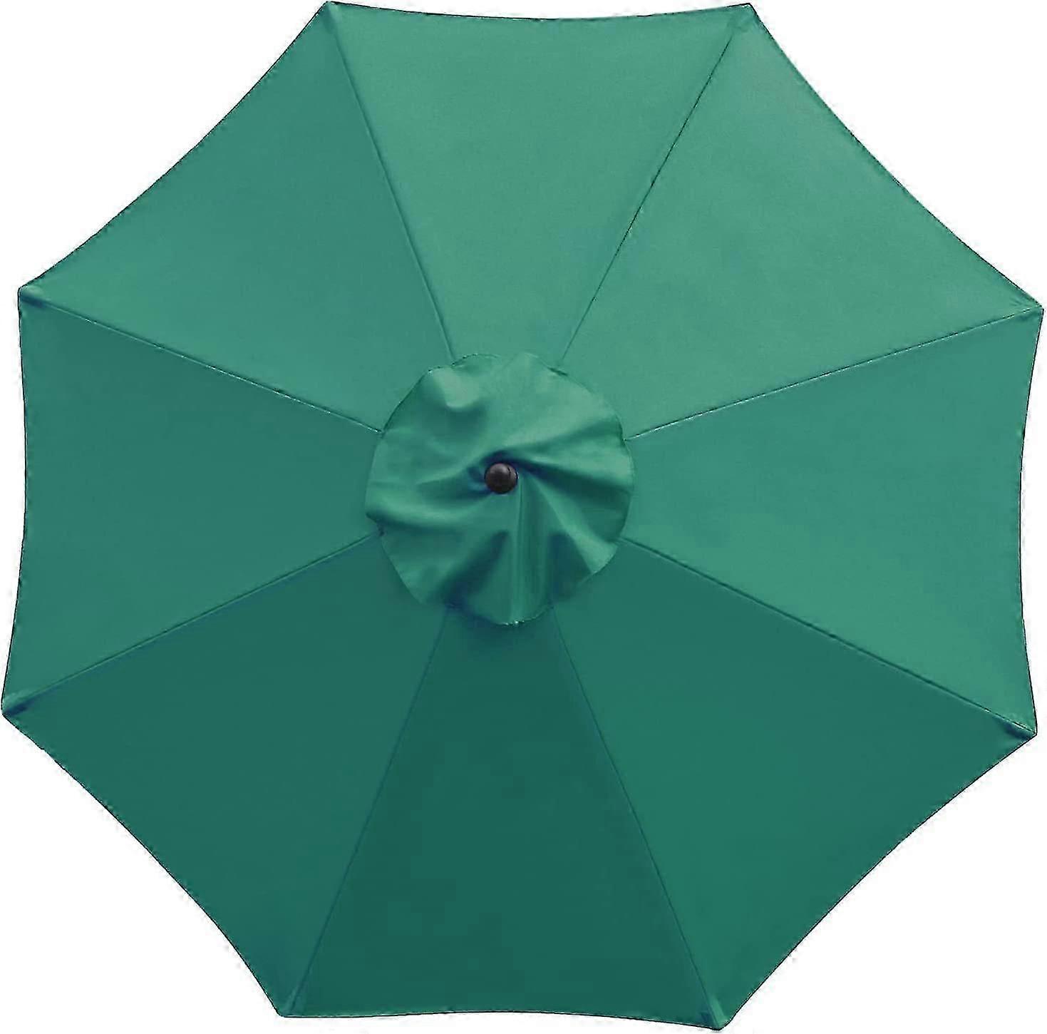 Polyester Umbrella Canopy Replacement, 3m 6-rib Patio Sunshade, Waterproof, Uv Protection