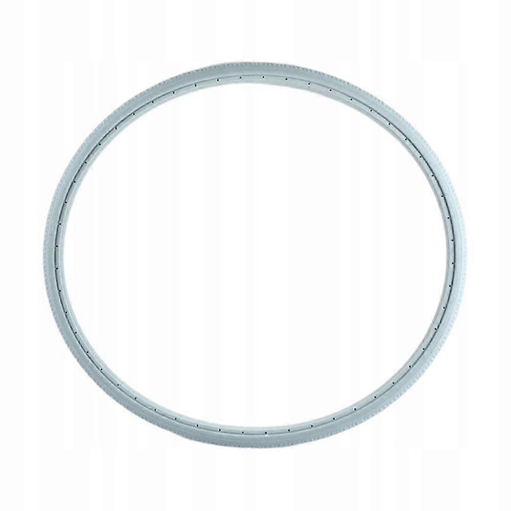 Replacement Urethane Wheelchair Tire , 24x1 3/8, Solid Tubeless, Grey