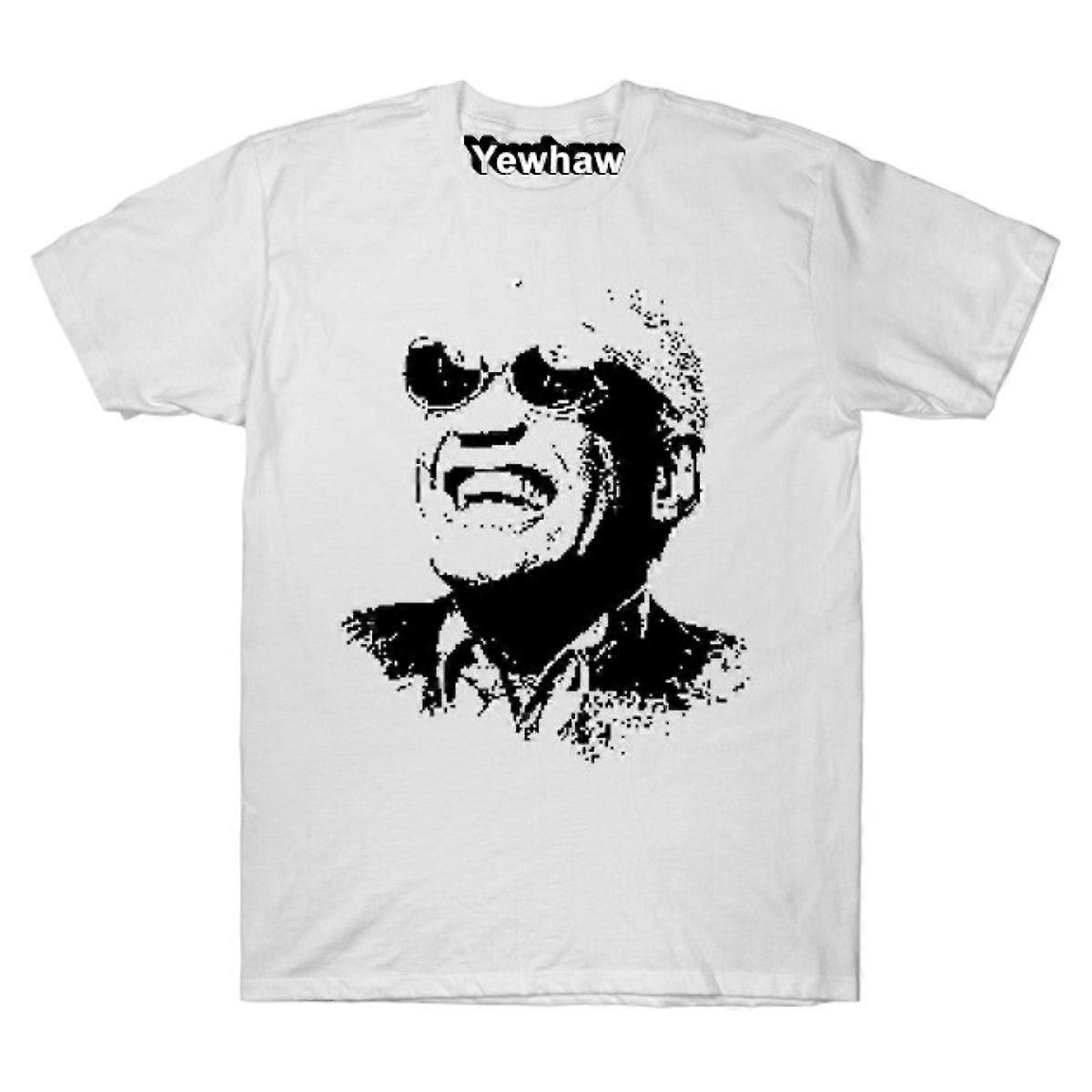 Ray Charles Portrait Pop Art T-shirt