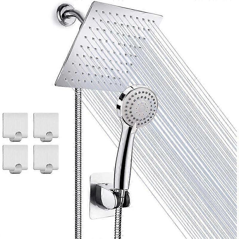 8 Inch Stainless Steel Pressurized Shower Set-18005