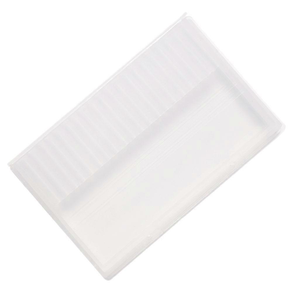 Nail Drill Bit Holder Nail Drill Bit Storage Container for Storage 20-Hole