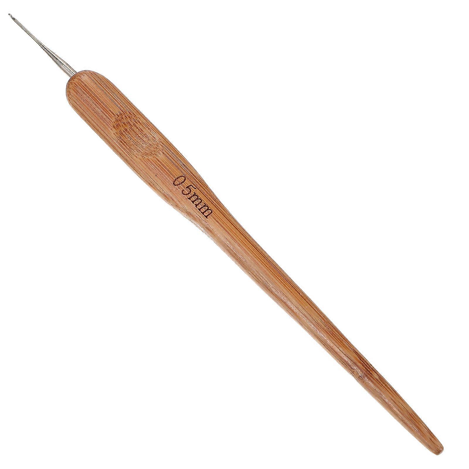 Dreadlocks Crochet Hook Wood Handle for Braiding Practical Hair Tool