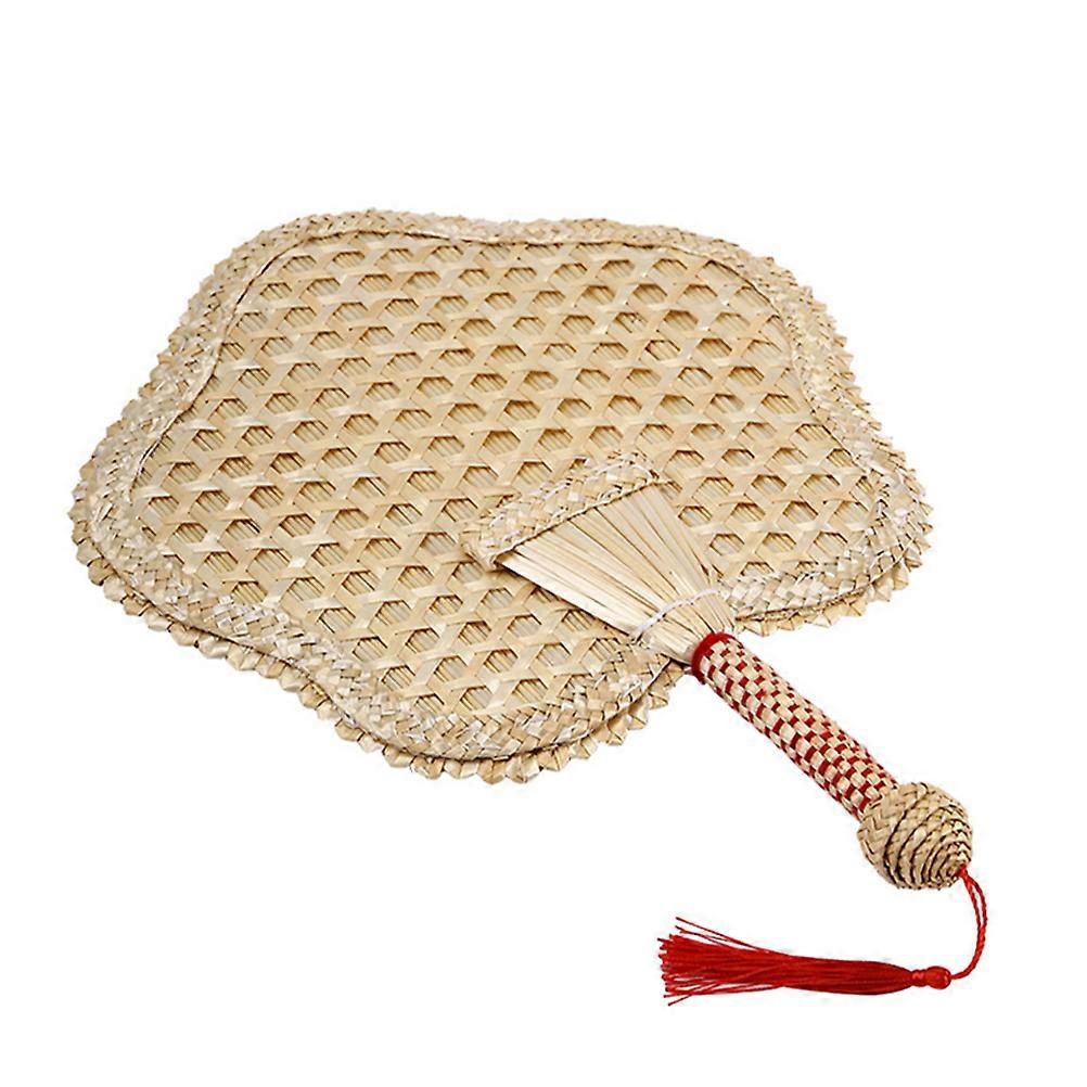 Wheat Straw Design Fan Creative Fan for Wall Decoration 1Pcs