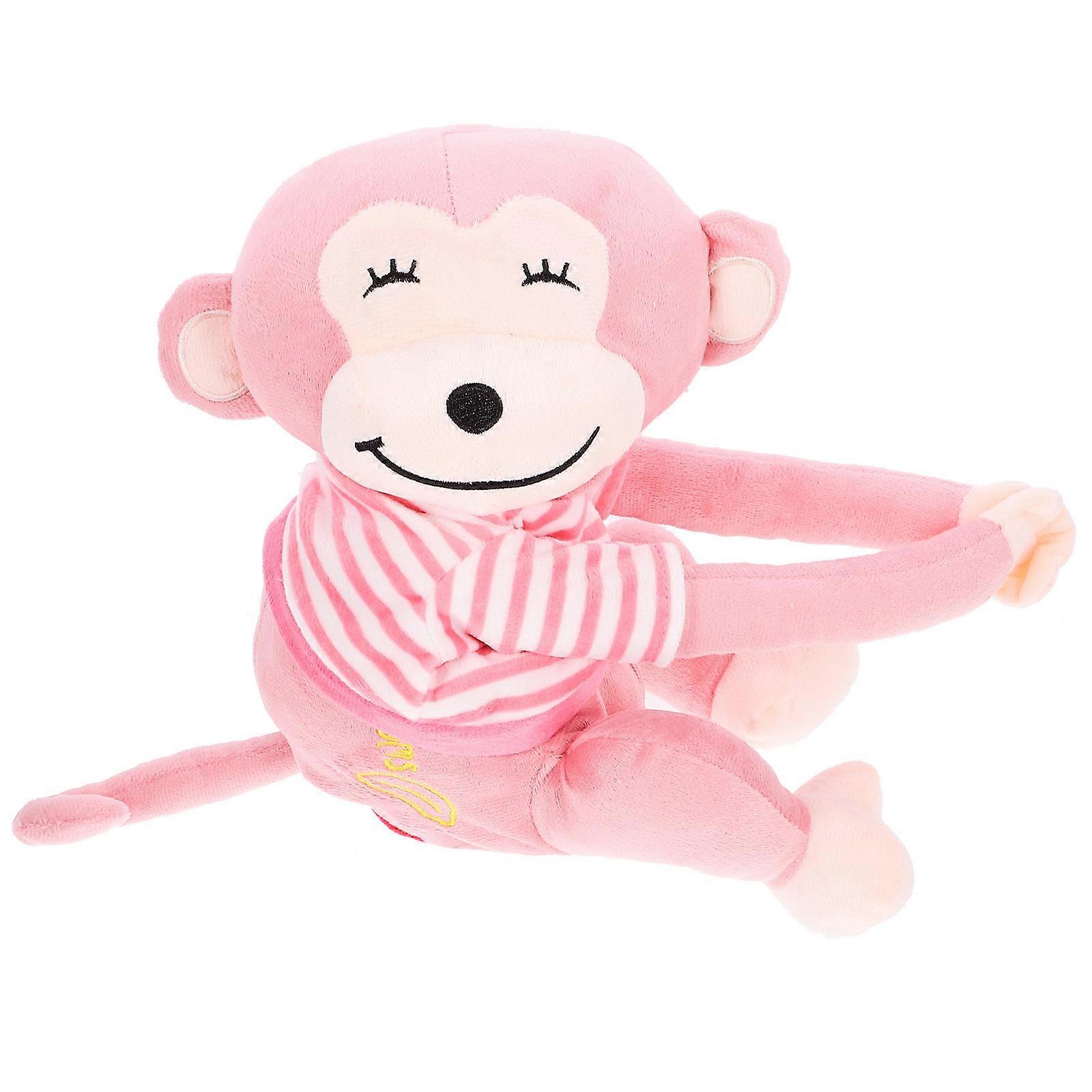 Car Tissue Box Cute Monkey Hanging Tissue Holder for Storage