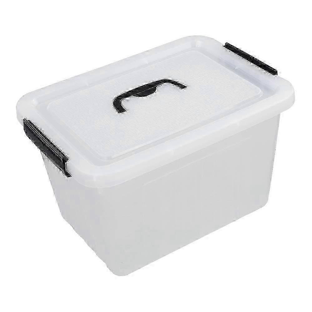 12-Quart Lidded Storage Bin with Secure Latch Closure 2025