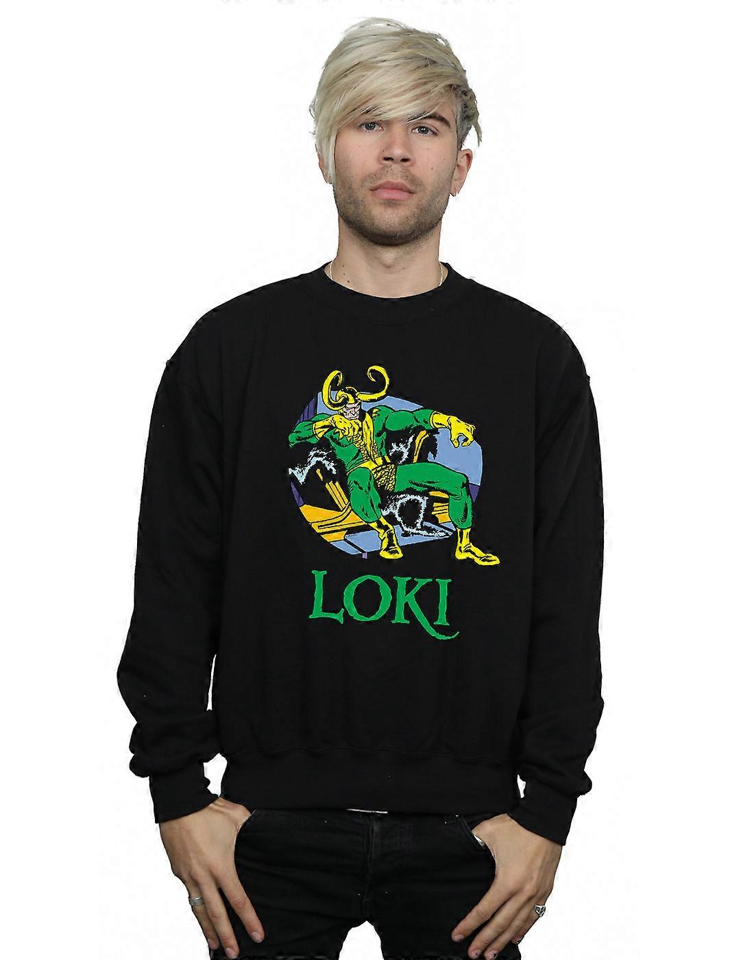 Bluza na tronie Marvel Men's Loki Throne