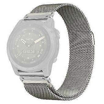 26mm Quick Release Strap for Garmin Fenix 8 Pro AMOLED 51mm/8 51mm/Enduro 3/Enduro 2 Milanese Stainl