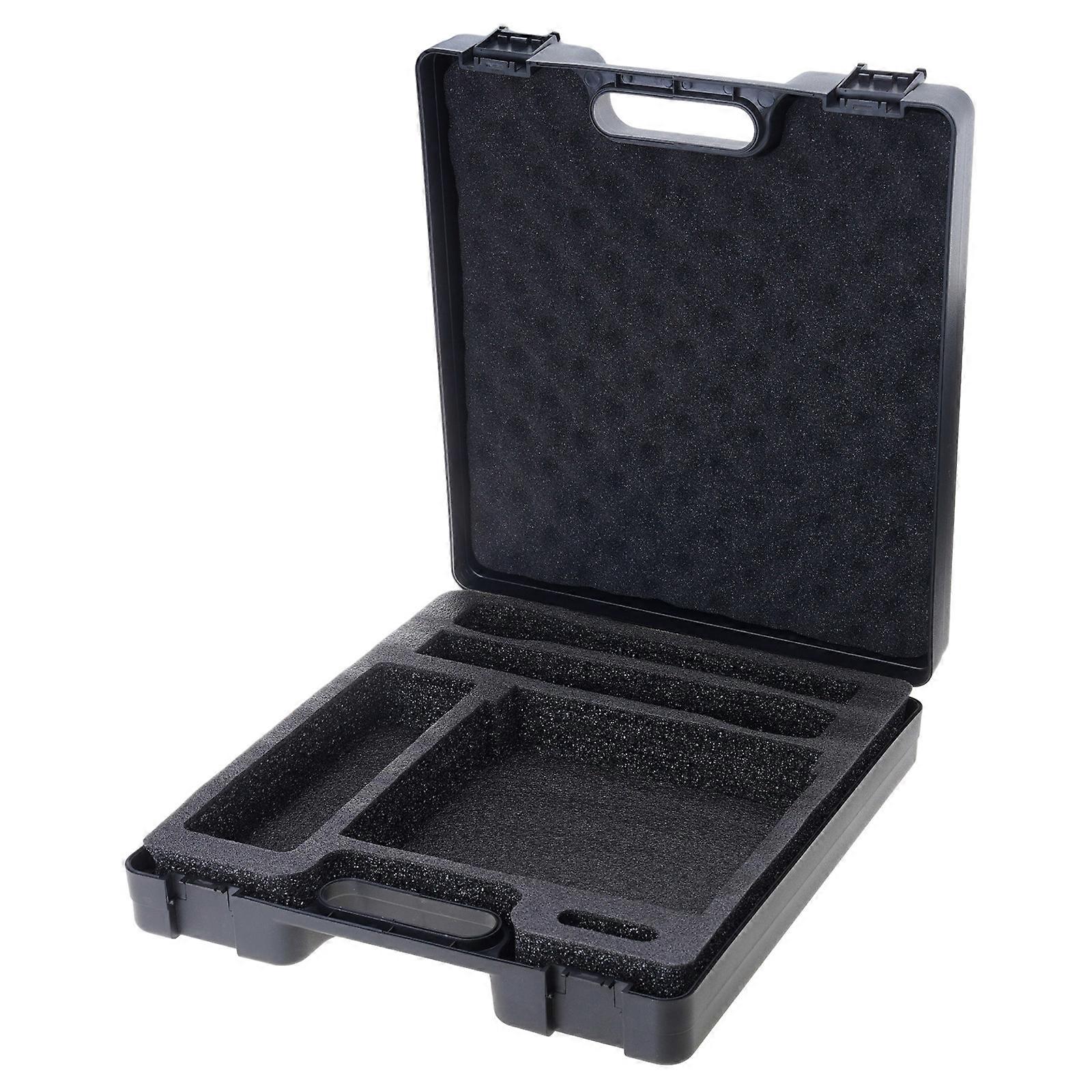 Microphone Hard Shell Case Constructed with Rigid Plastic Including Interior Padding & Not Slip Grip for Easy Transport  XL