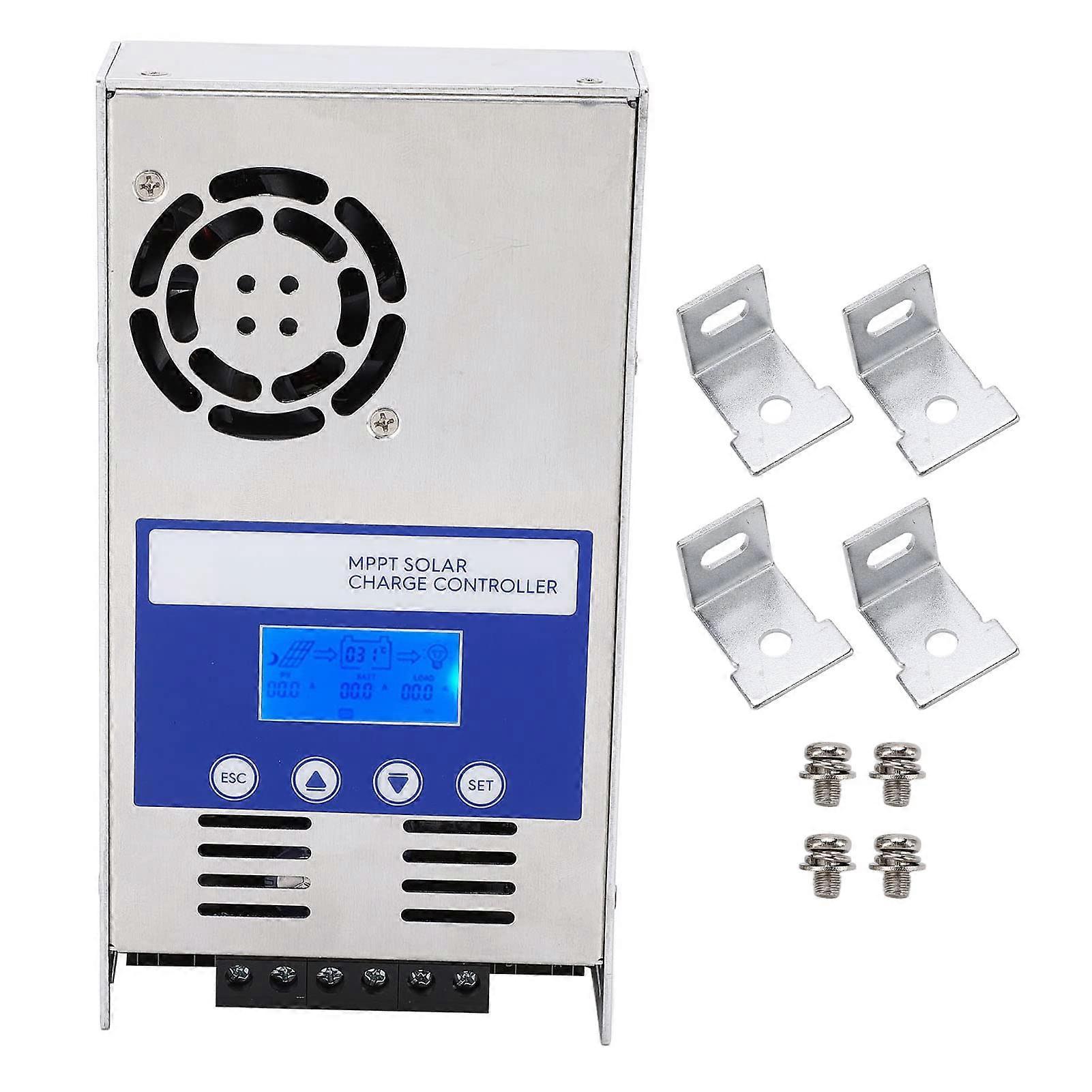 MPPT Solar Charge Controller 60A for 12V48V Systems with LCD  Efficiency Off Grid Use