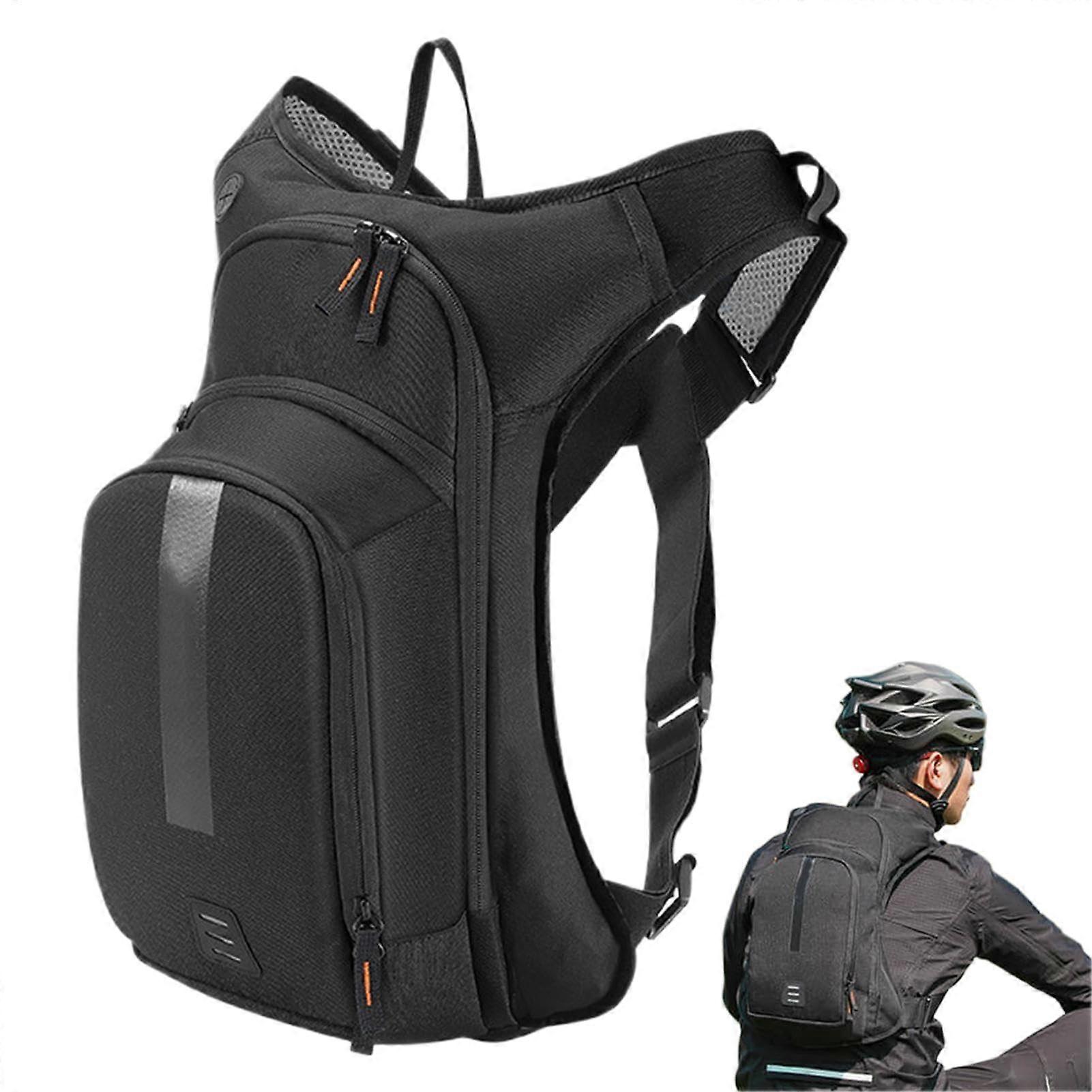 Hydration Backpack for Cycling and Hiking with Integrated Hydration System and Breathable Back Design