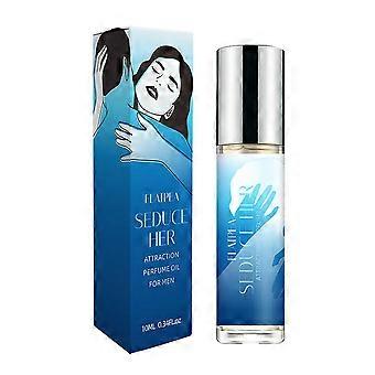 Herren-Rollerball-Parfüm mit ätherischen Ölen, 10 ml, langanhaltender Duft, erfrischender Duft für unterwegs