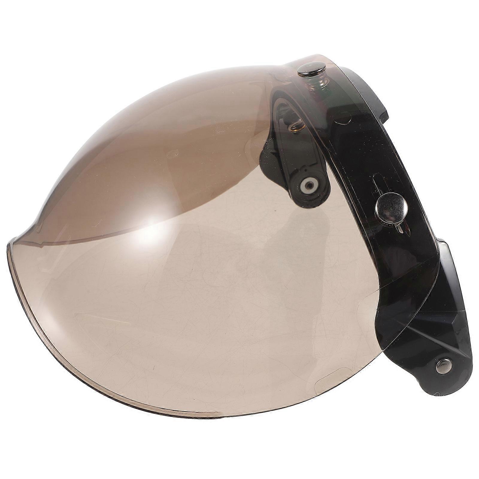 Motorbike Visor for Shield Replacement Beige Color
