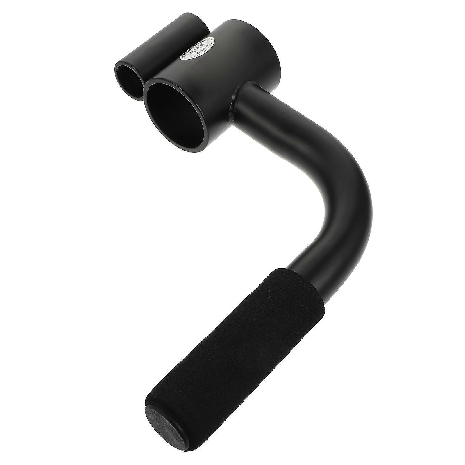 Hard Pull Handle Workout Handle for Gym Accessory 1Pcs Black Steel