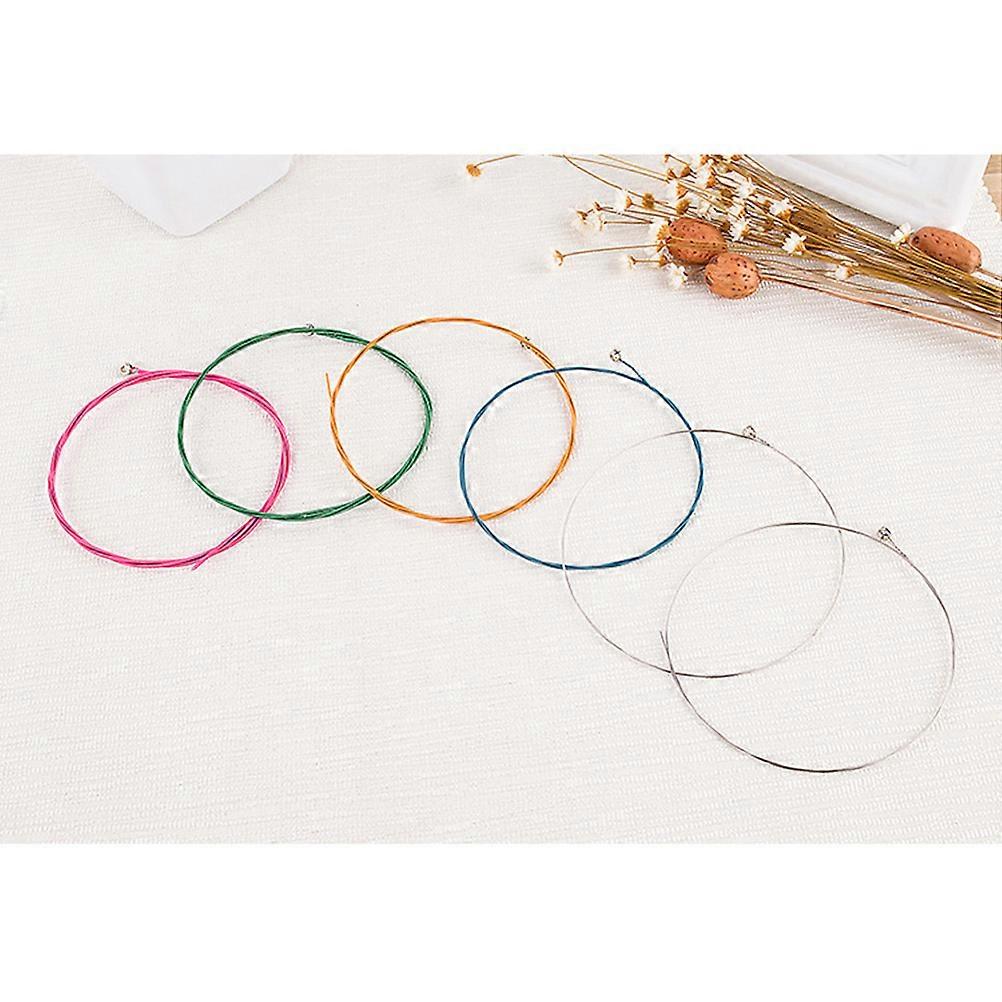 Guitar String for Guitar Use 3Pcs Acoustic Steel Brass Wire Strings