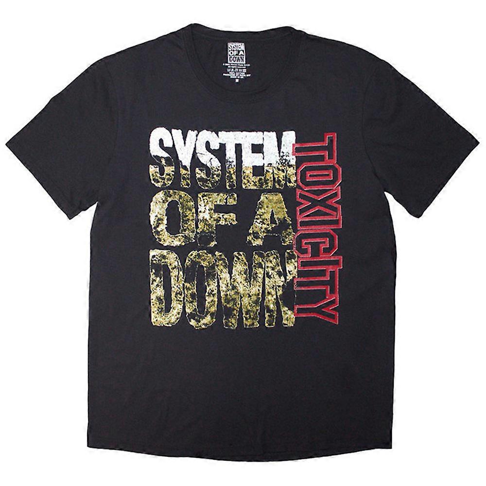 System Of A Down Toxicity Stack T Shirt