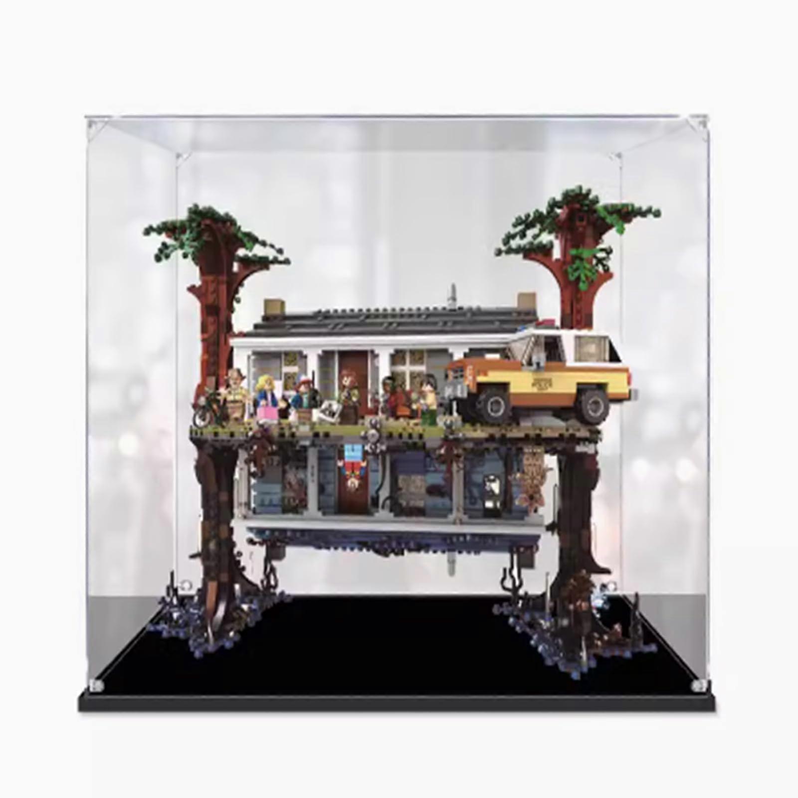 Clear Dustproof Acrylic Display Case Easy Assembly for  Stranger Things 75810