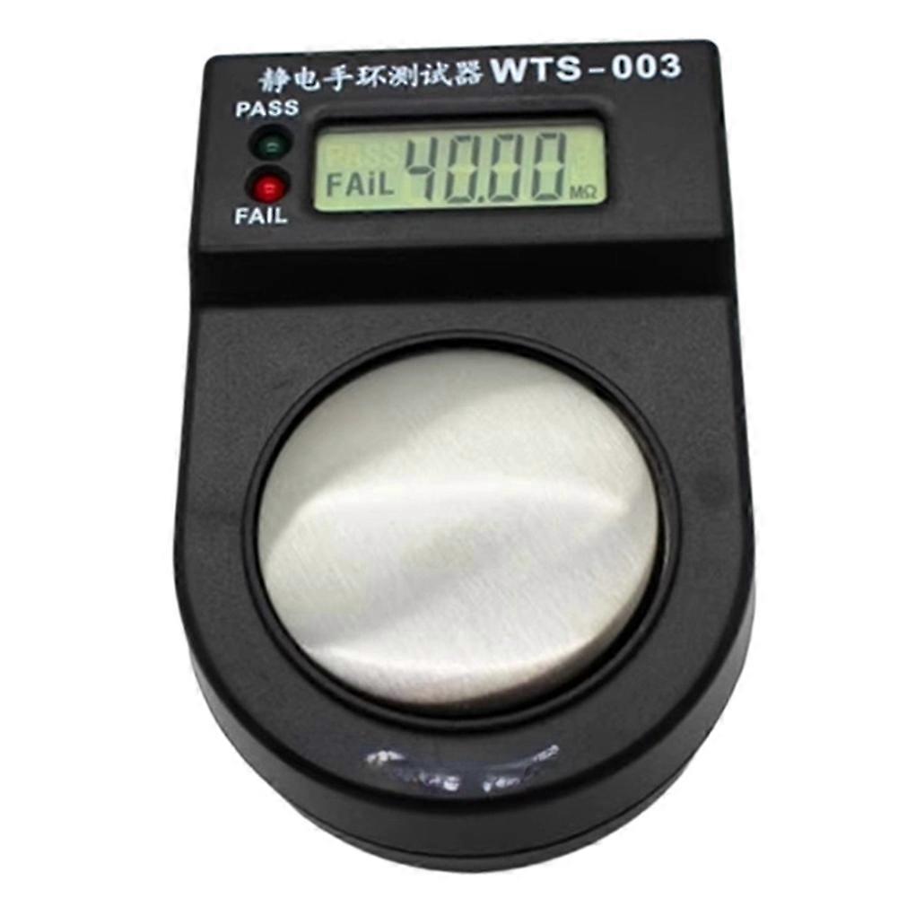 Digital Anti-Static Wrist Strap Tester, Detector Tester Electrostatic Ring Tester