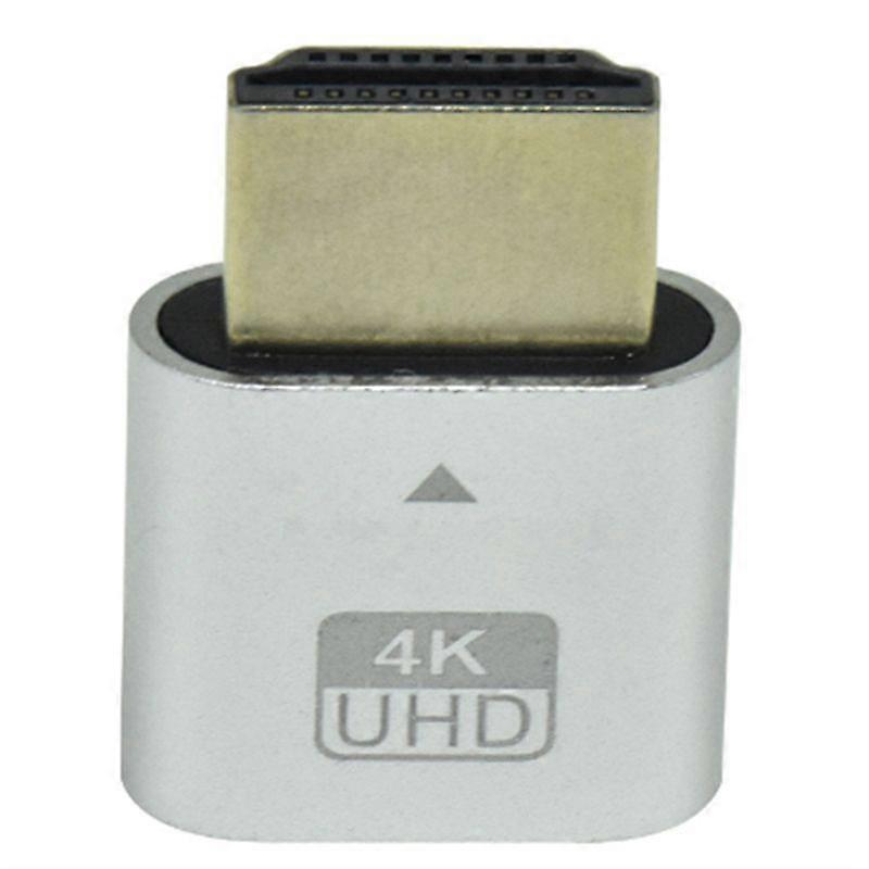 HDMI-Compatible 4K Dummy Plug with LED Light B