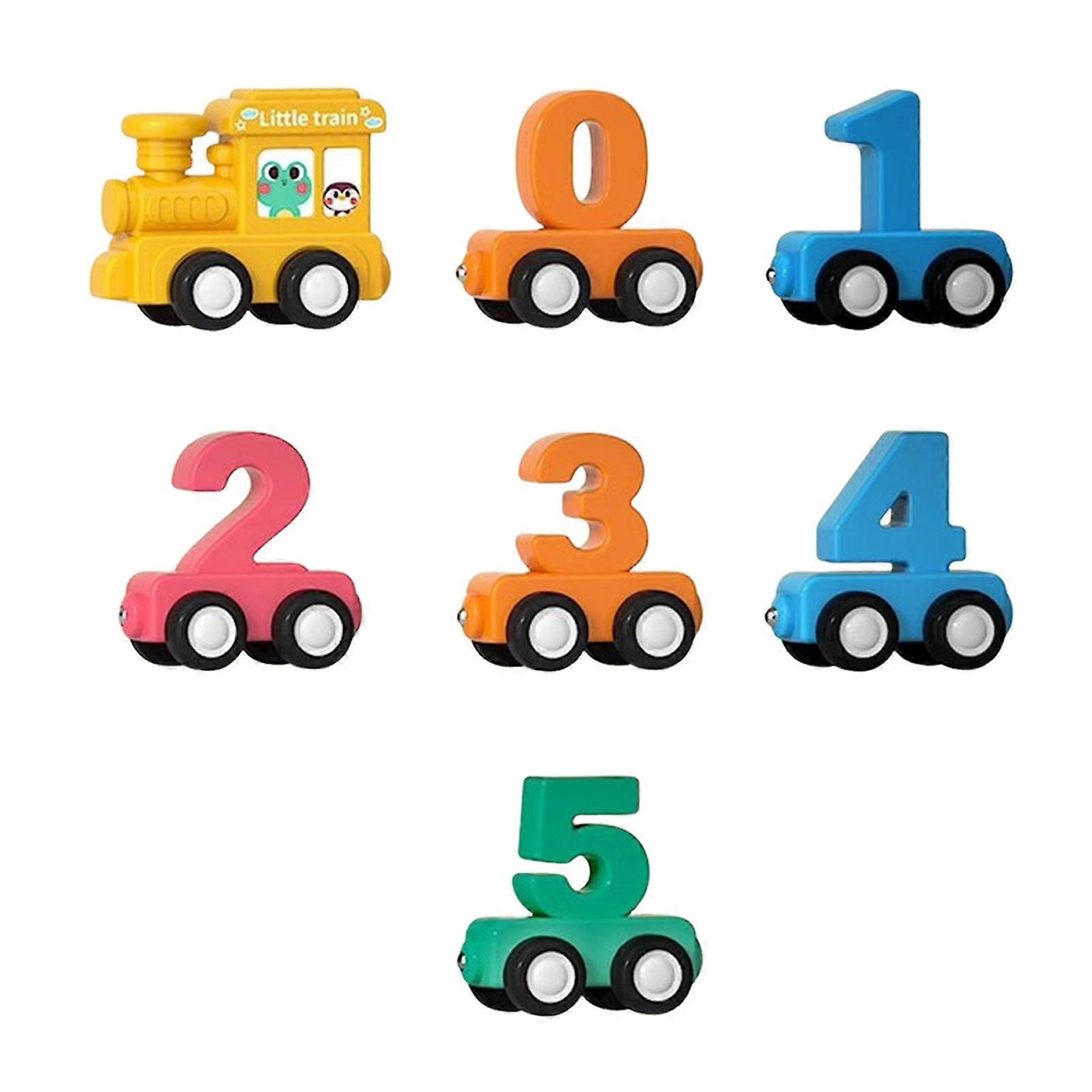 Counting Color Sorting Preschool Learning, Magnetic Number Train Toy Kit