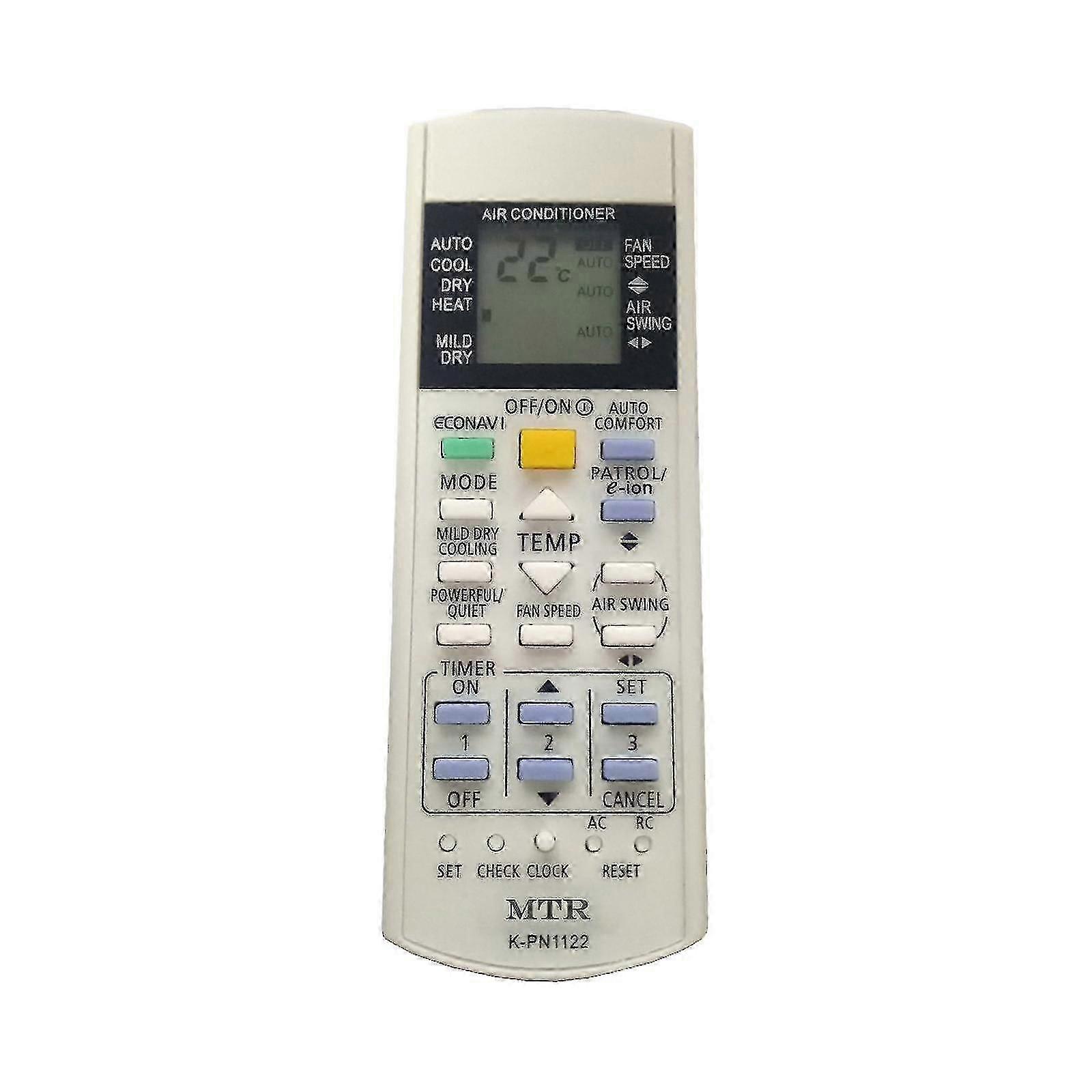 Universal K-pn1122 compatible with Panasonic Air Conditioner Remote Control