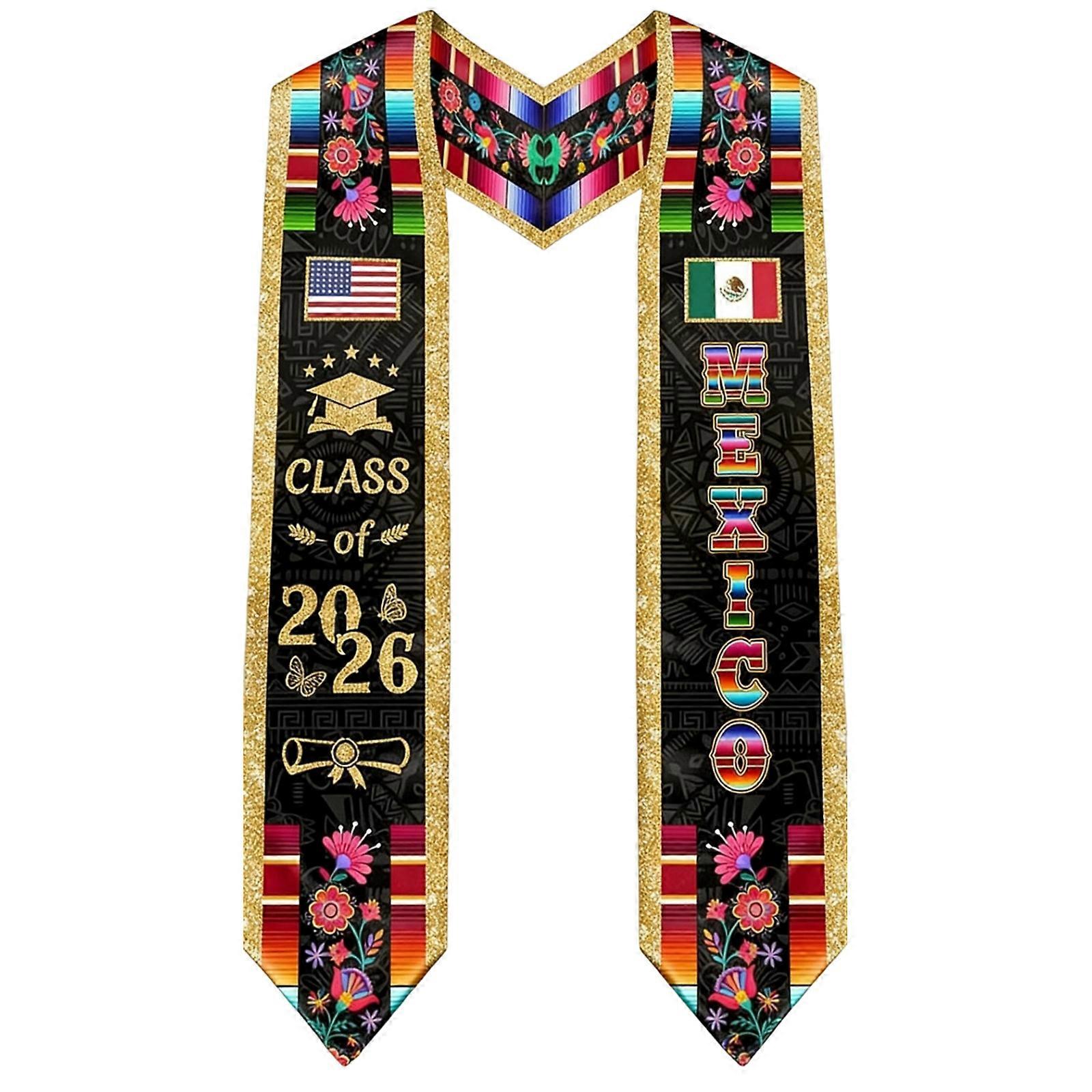 Modern Foldable Graduation Wrap Enhances Warmth Finish School Capelet For Cool Weather And Special Celebration Multicolor