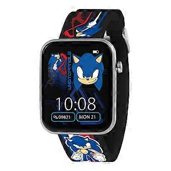 Kids Film And Cartoon Sonic Printed Strap Smart | Acotis - Stainless Steel