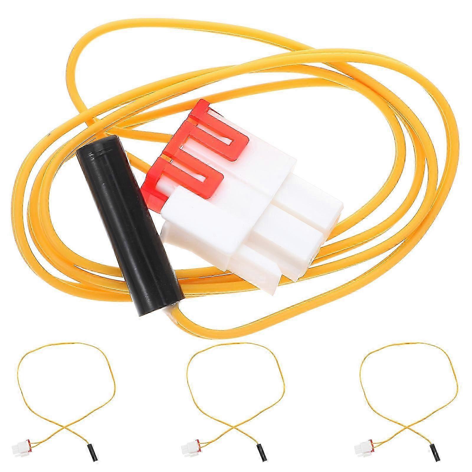 Replacement Refrigerator Sensor for Home Use with Precise Temperature Detection and Easy Installation 4pcs