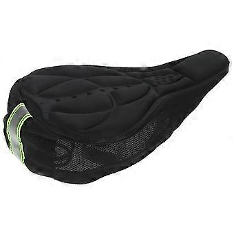 Mountain Bike 3D tykk svamp Universal størrelse silikon pute deksel (svart)