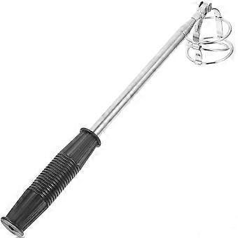 Telescopic Golf Ball Retriever Stainless Steel Collector with Anti-Skid Grip