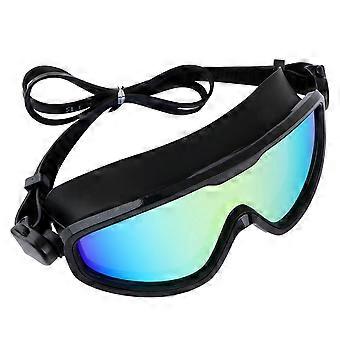 Vanntette svømmebriller Antifog Briller Praktisk Øyebeskytter Unisex Dykking Briller Svart