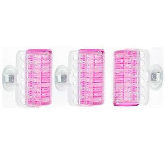 Hair Styling Tool Hair Roller Met Tang, Pack Van 3 (Groot Formaat)