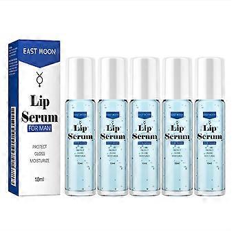 2026#1-5x Lip Serum Blue, Lip Serum For Man, Roll-on Lip Gloss Eliminate Dryness Wrinkles Enhances Plump Gloss Remove Dead Skin 10ml