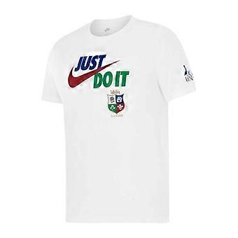 Nike Just Do It T-shirt voor heren met Britse en Ierse leeuwenprint