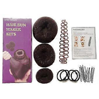 Headband Braided Hair Bun Maker Kit Hair Tool Kit Hairdressing Set