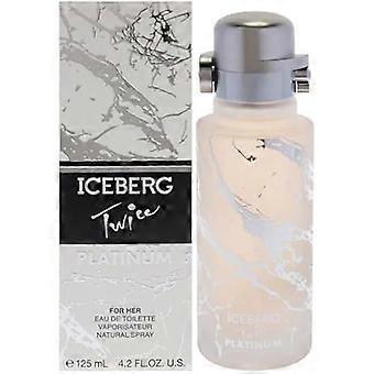 Eau de Toilette - ICEBERG - Twice Platinum For Her - 125 ml - Intense Perfume - For Women