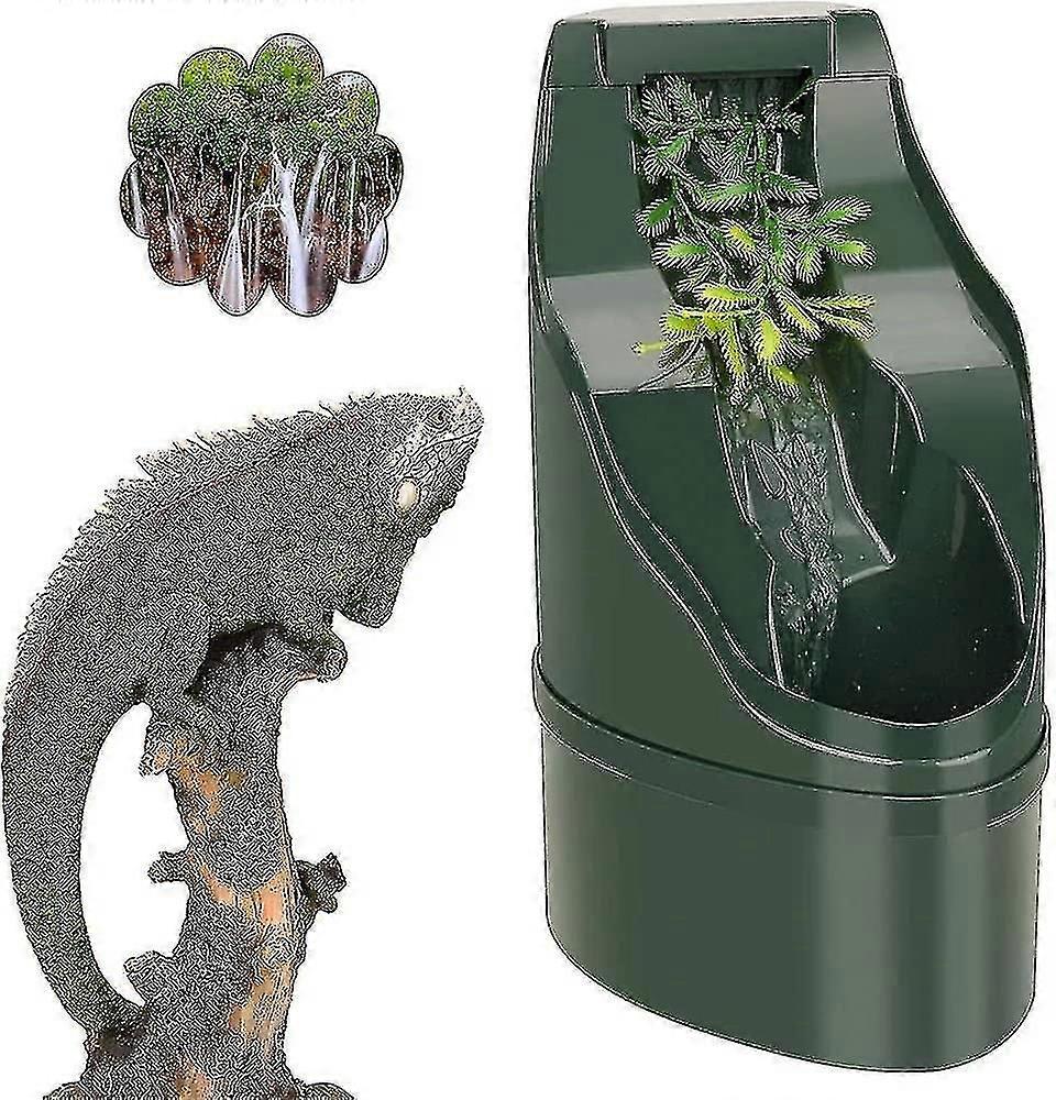Reptilvattendispenser - Orm, Gecko, Kameleont, Sköldpadda