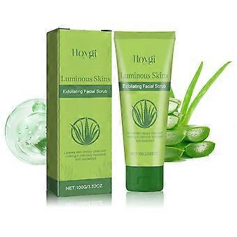 Hoygi Peeling-Gesichtspeeling, Tiefenreinigung, entfernt Unreinheiten aus feinen Linien, straffende, zarte, erfrischende, glatte Creme