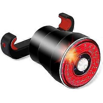 Smart Bike Tail Light, Bicycle Lights With Usb Rechargeable Bike Brake Lights,colorful Cycling Taillights With Waterproof Rear Bike Lights For Mountai