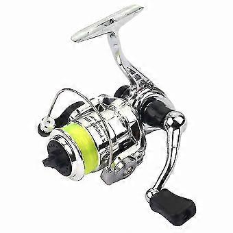 Mini 100 Small Compact Metal Fishing Spinning Wheel Aluminum Fishing Reel