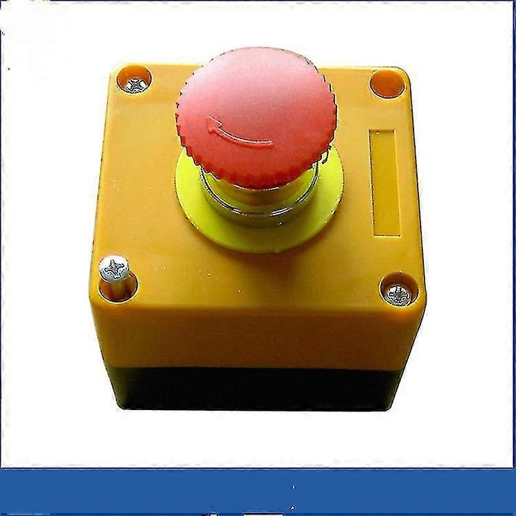 Emergency Stop Button, Control Box With Push Button And Emergency Stop