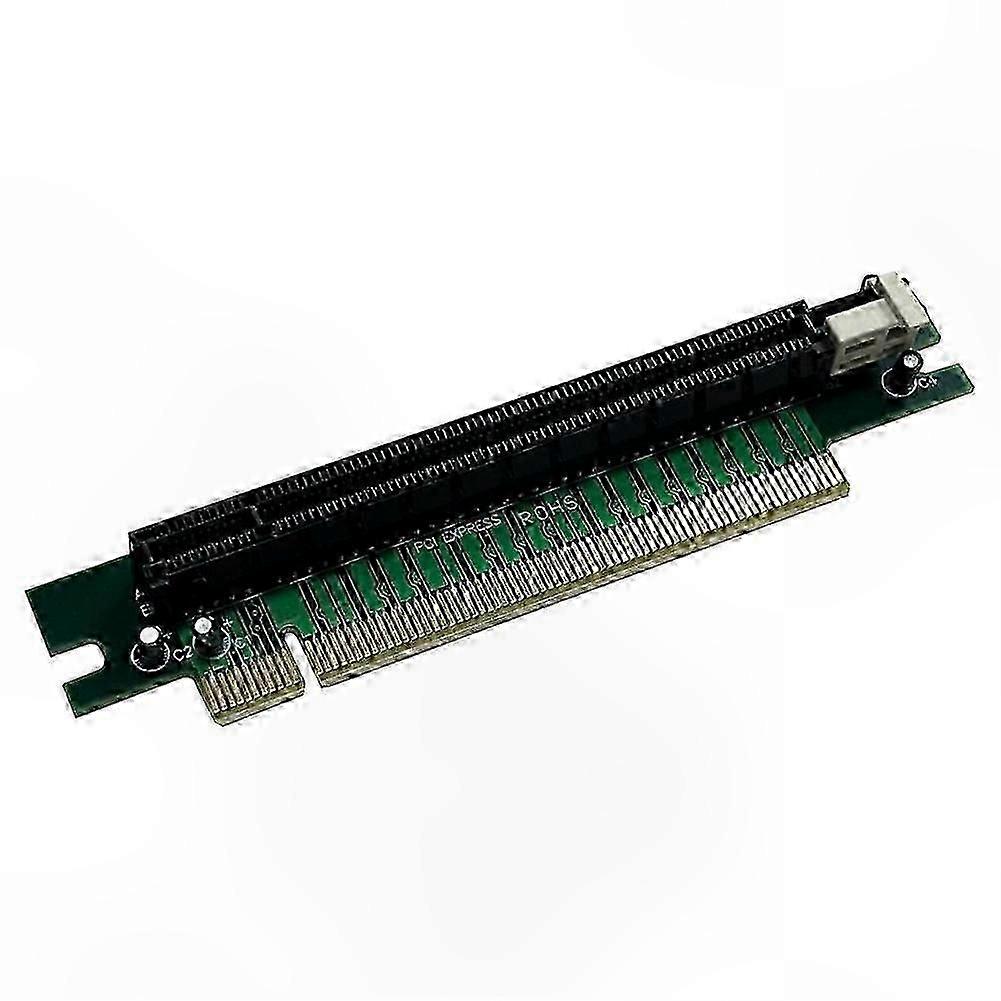 PCI-E 16X Right Angle Extender Card Protector for PCIe Slots Adapter