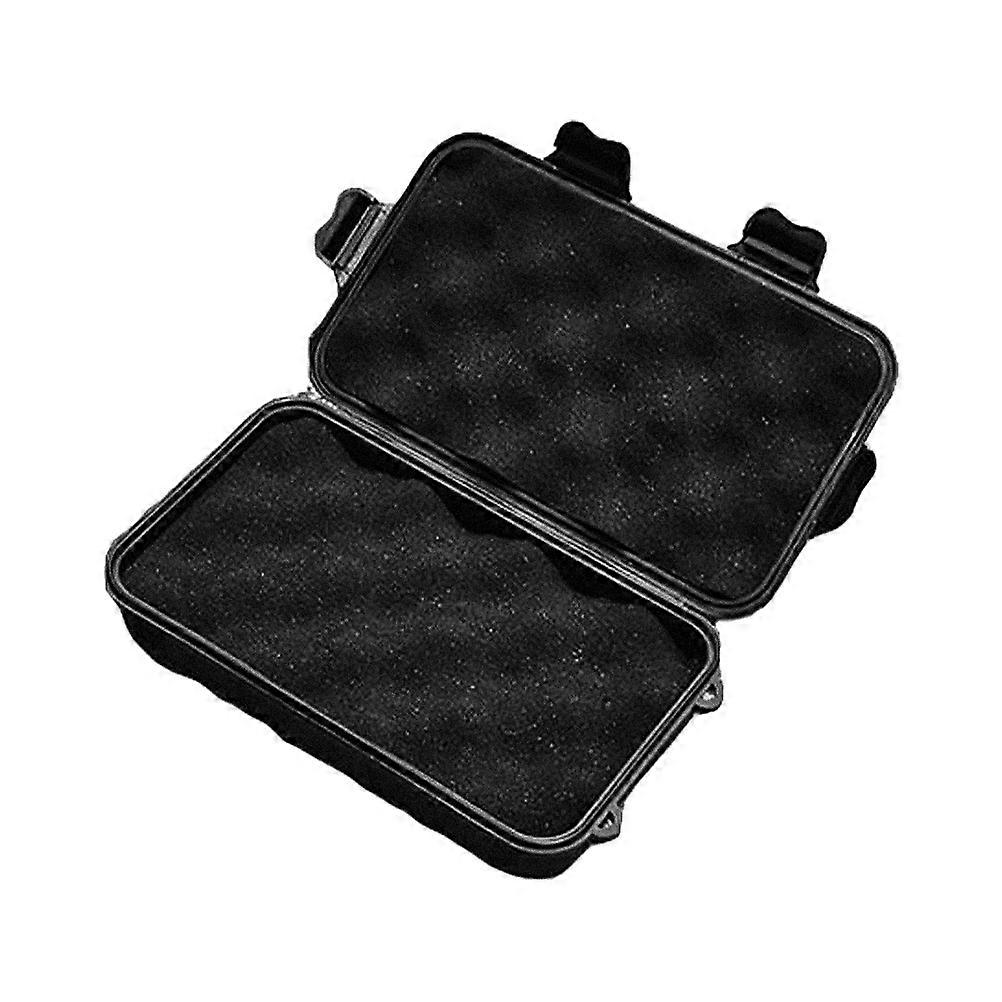Multi-Function Survival Box Outdoor Tool Case for Storage 1 Unit Black