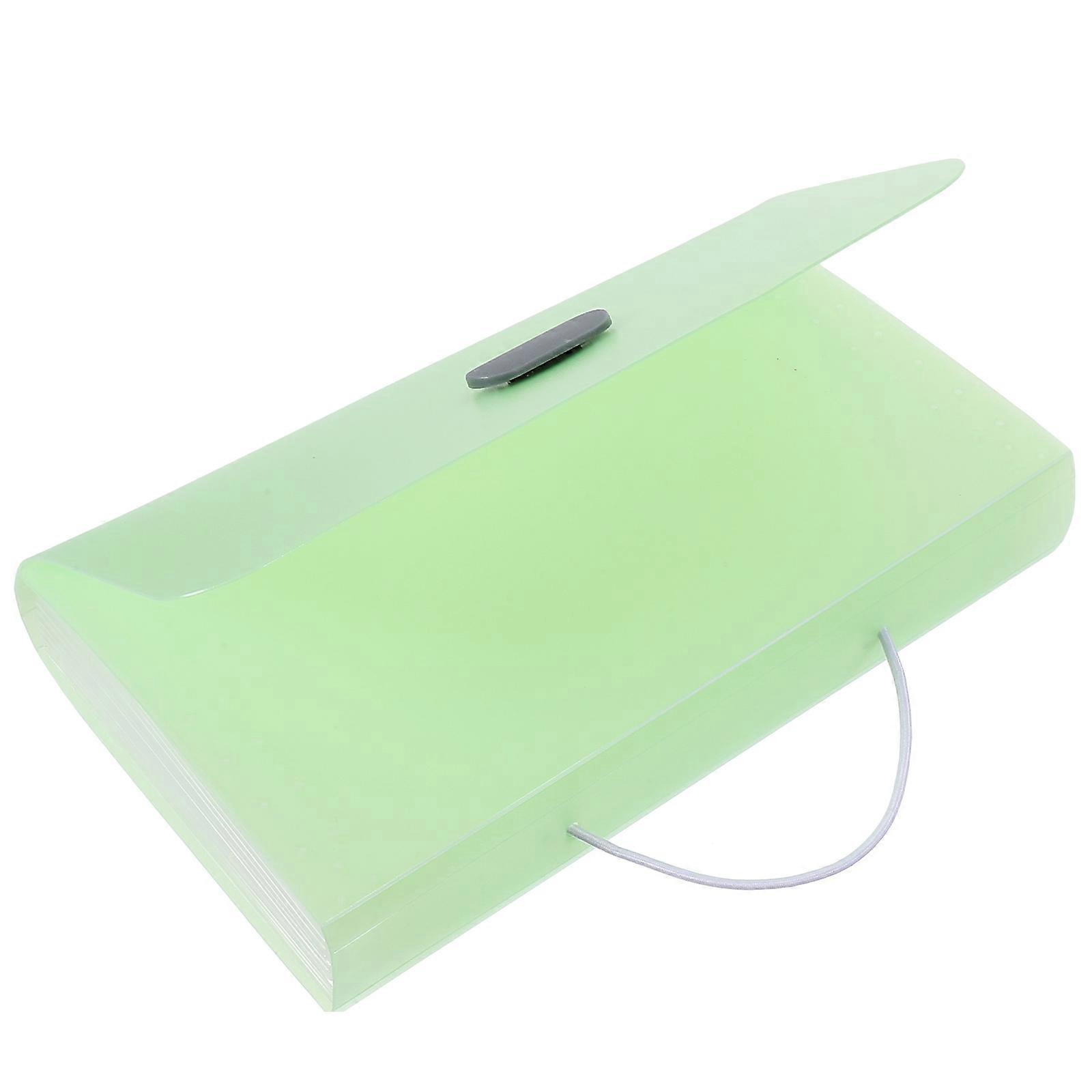 Multi Pocket Folder Office File Folder Document Organizer Plastic Document Organizer