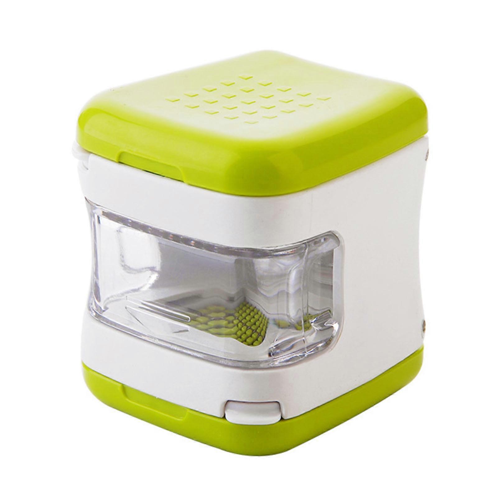 Multi-Function Garlic Slicer and Grinder with Non-Slip Design
