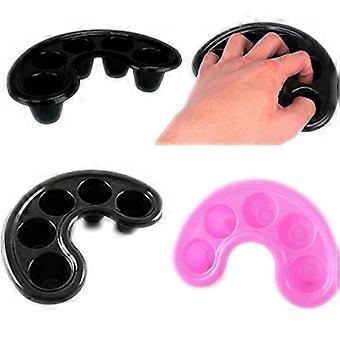Manicure Soaking Bowl for Gel Polish and Acrylic Removal, 2PCS Reusable Acetone Nail Soak Tray
