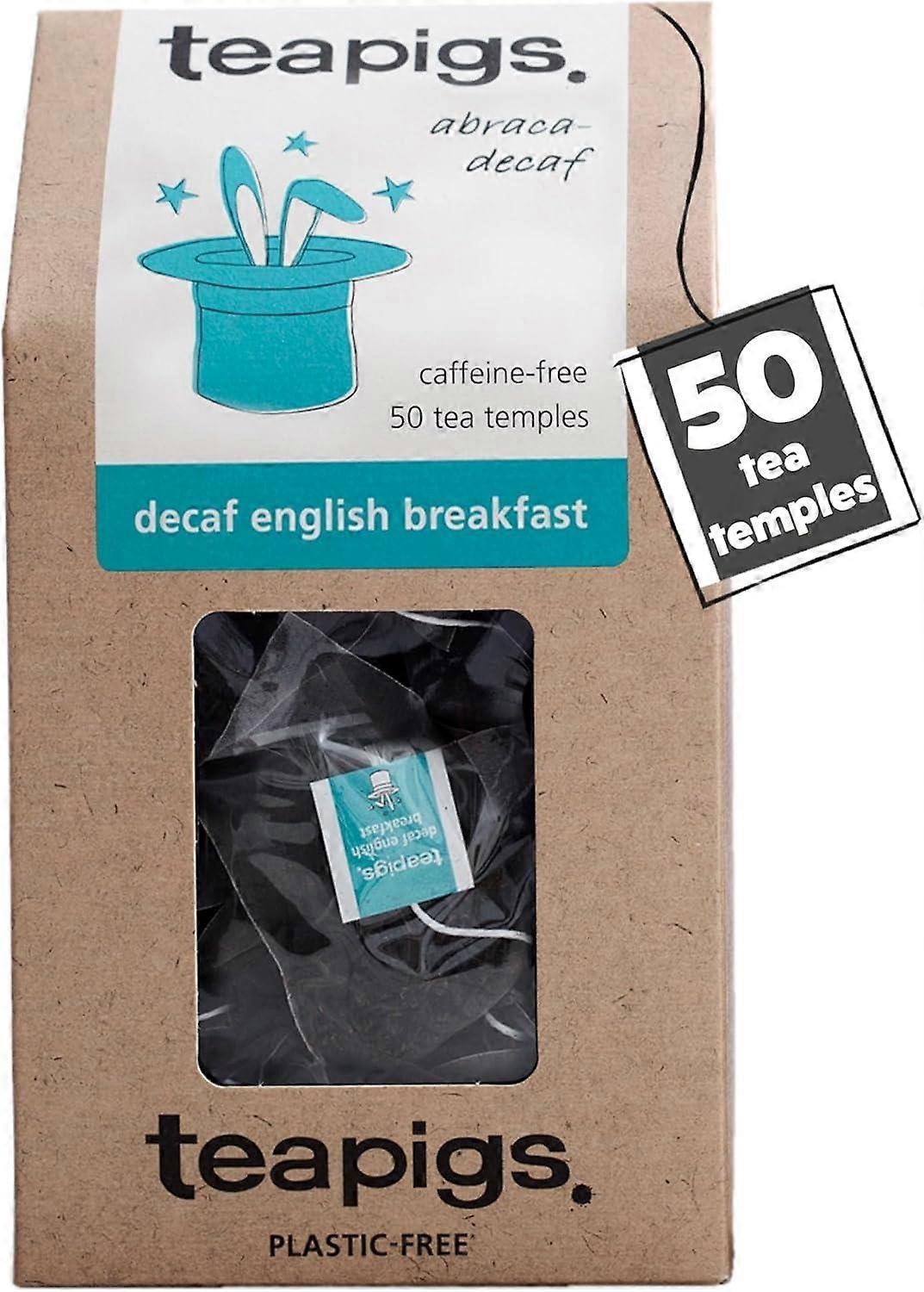 Teapigs Decaf English Breakfast Tea 50 Temples